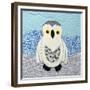 Snowy Owl-Betz White-Framed Premium Giclee Print
