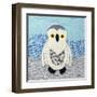 Snowy Owl-Betz White-Framed Art Print