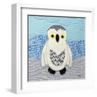 Snowy Owl-Betz White-Framed Art Print