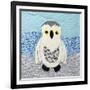 Snowy Owl-Betz White-Framed Art Print