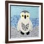 Snowy Owl-Betz White-Framed Art Print