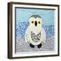 Snowy Owl-Betz White-Framed Art Print