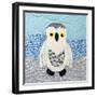 Snowy Owl-Betz White-Framed Art Print