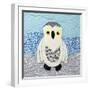 Snowy Owl-Betz White-Framed Art Print