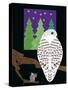 Snowy Owl-Marie Sansone-Stretched Canvas