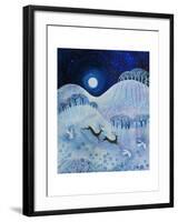 Snowy Peace, 2011-Lisa Graa Jensen-Framed Giclee Print