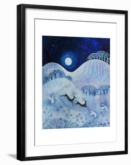 Snowy Peace, 2011-Lisa Graa Jensen-Framed Giclee Print