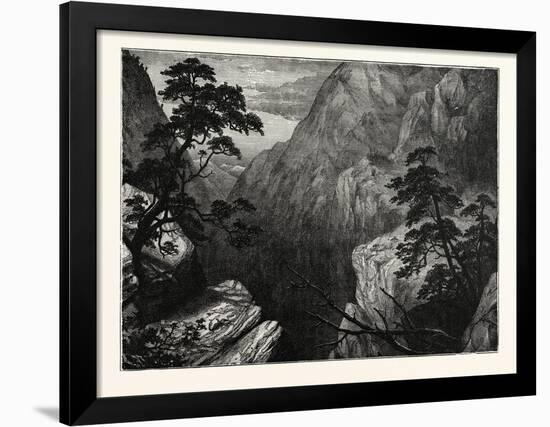 Snowy Range of the Sierra Madre, Rocky Mountains, United States of America-null-Framed Giclee Print