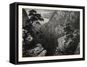 Snowy Range of the Sierra Madre, Rocky Mountains, United States of America-null-Framed Stretched Canvas