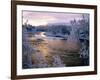 Snowy Riverscape, Vindelfjallen Nr, Umea, Sweden-Christer Fredriksson-Framed Photographic Print