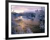 Snowy Riverscape, Vindelfjallen Nr, Umea, Sweden-Christer Fredriksson-Framed Photographic Print