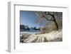 Snowy scene from Lower Brockhampton, Herefordshire, England, UK, December.-Will Watson-Framed Photographic Print