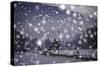 Snowy Scene-Incredi-Stretched Canvas