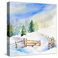 Snowy Serenity I-Lanie Loreth-Stretched Canvas