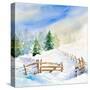 Snowy Serenity I-Lanie Loreth-Stretched Canvas