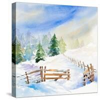 Snowy Serenity I-Lanie Loreth-Stretched Canvas