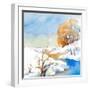 Snowy Serenity II-Lanie Loreth-Framed Art Print