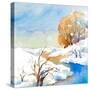 Snowy Serenity II-Lanie Loreth-Stretched Canvas