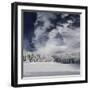 Snowy Sky-Philippe Sainte-Laudy-Framed Photographic Print