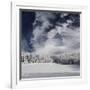 Snowy Sky-Philippe Sainte-Laudy-Framed Photographic Print