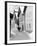 Snowy Street, Hallstat, Austria-Walter Bibikow-Framed Premium Photographic Print