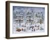 Snowy Streets-Bill Bell-Framed Giclee Print