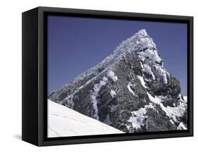 Snowy Summit of South Arapahoe Peak, Colorado-Michael Brown-Framed Stretched Canvas