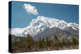 Snowy Tibetan Mountains-Vakhrushev Pavel-Stretched Canvas