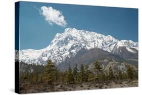 Snowy Tibetan Mountains-Vakhrushev Pavel-Stretched Canvas