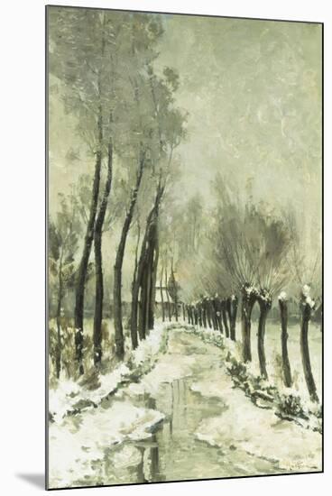 Snowy Vista-Paul Mathieu-Mounted Giclee Print