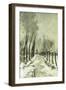 Snowy Vista-Paul Mathieu-Framed Giclee Print