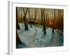 Snowy Woods 2002-Lee Campbell-Framed Giclee Print