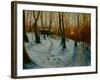 Snowy Woods 2002-Lee Campbell-Framed Giclee Print