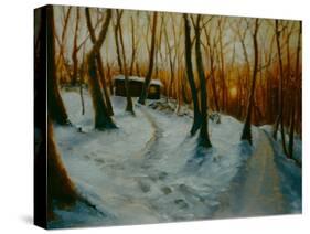 Snowy Woods 2002-Lee Campbell-Stretched Canvas