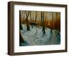 Snowy Woods 2002-Lee Campbell-Framed Giclee Print