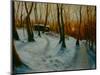 Snowy Woods 2002-Lee Campbell-Mounted Giclee Print