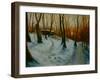 Snowy Woods 2002-Lee Campbell-Framed Giclee Print