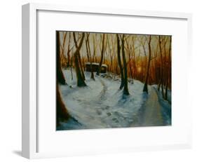 Snowy Woods 2002-Lee Campbell-Framed Giclee Print