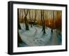 Snowy Woods 2002-Lee Campbell-Framed Giclee Print