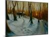 Snowy Woods 2002-Lee Campbell-Mounted Giclee Print