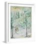 Snowy Woods-Ikahl Beckford-Framed Giclee Print