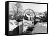 Snowy Yorkshire-null-Framed Stretched Canvas