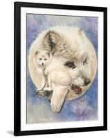 Snowy-Barbara Keith-Framed Premium Giclee Print