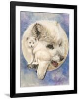 Snowy-Barbara Keith-Framed Giclee Print