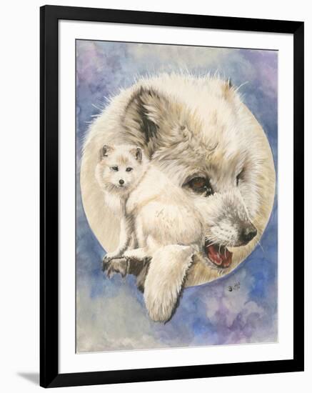 Snowy-Barbara Keith-Framed Giclee Print