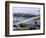 Snp Bridge Spans Danube River, Bratislava-Richard Nebesky-Framed Photographic Print