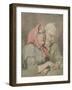 Snuff and Gin-Thomas Rowlandson-Framed Giclee Print