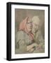 Snuff and Gin-Thomas Rowlandson-Framed Giclee Print