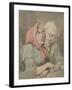 Snuff and Gin-Thomas Rowlandson-Framed Giclee Print