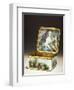 Snuffbox Decorated with Biblical Story of Judith and Holofernes-null-Framed Giclee Print